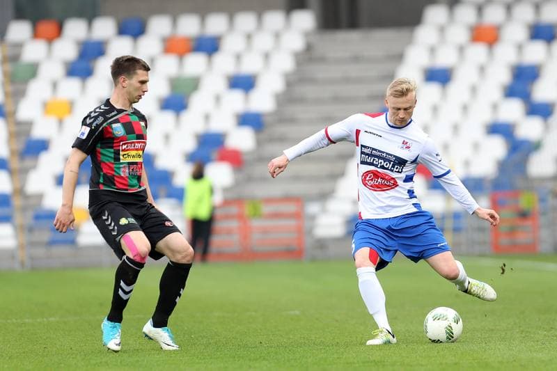 Football. Nice I Liga. Podbeskidzie Bielsko-Biala - GKS Tychy. 13.05.2017
