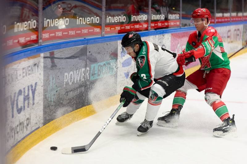 Ice Hockey. Tauron Hokej Liga. GKS Tychy - Zaglebie Sosnowiec. 23.01.2024