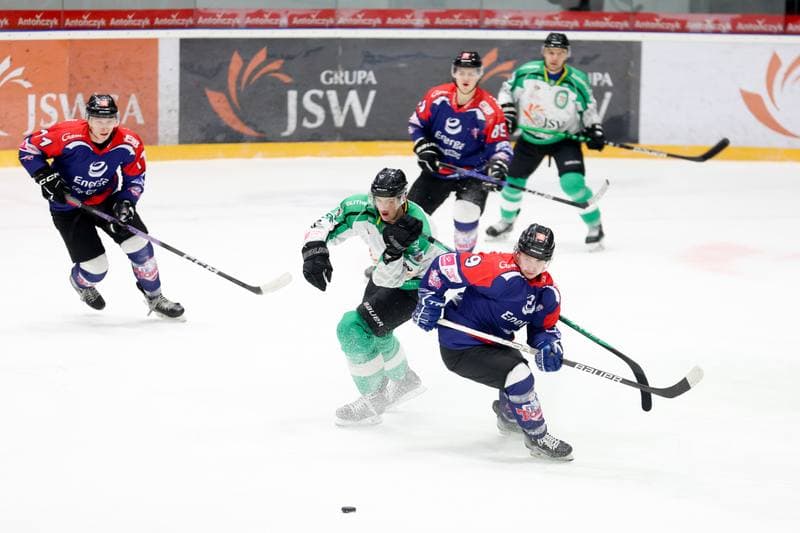 Ice Hockey. Tauron Hokej Liga. JKH GKS Jastrzebie - KH Energa Torun. 26.01.2024
