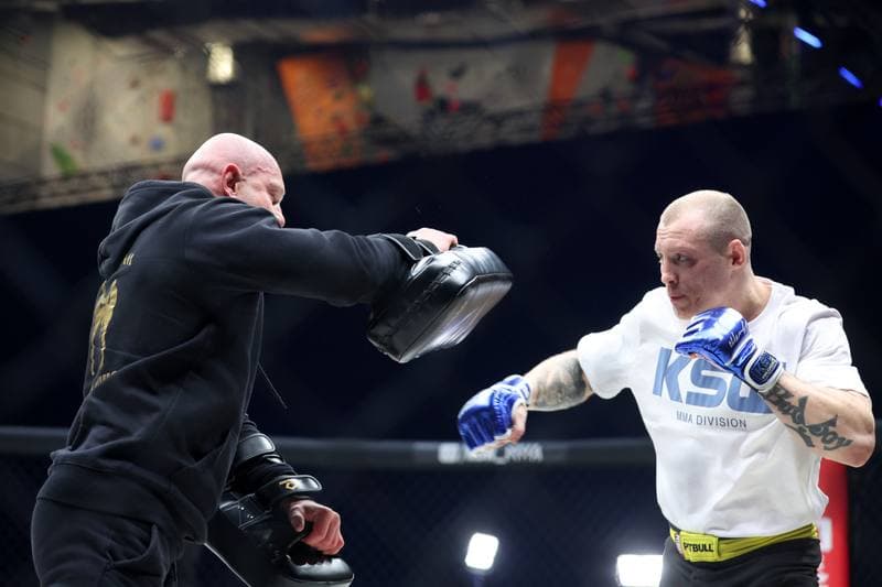 MMA. KSW. Training. 27.01.2024