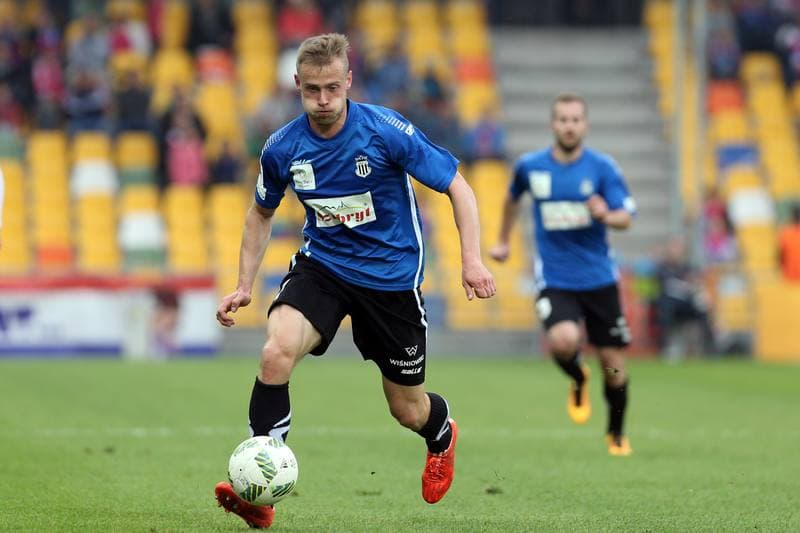 Football. Nice I Liga. Podbeskidzie Bielsko-Biala - Sandecja Nowy Sacz. 20.05.2017