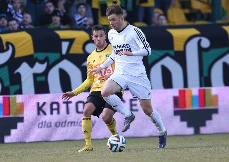 Football. I Liga. GKS Katowice - Arka Gdynia. 06.03.2016