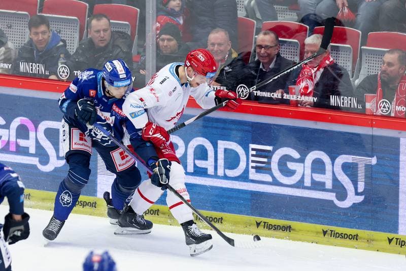 Ice Hockey. Tipsport Extraliga. Ocelari Trinec - Rytri Kladno. 31.01.2024