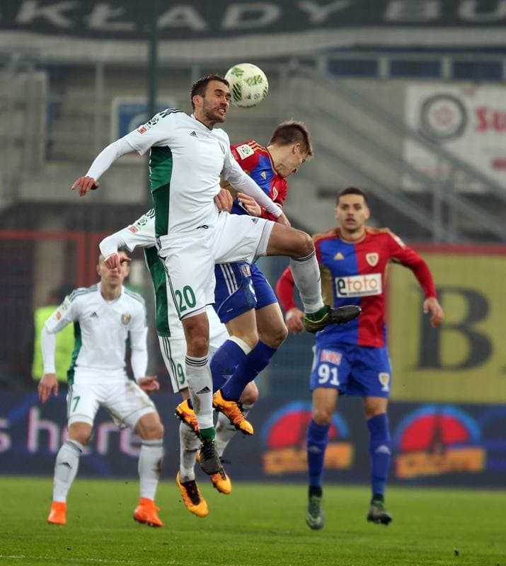 Football. PKO BP Ekstraklasa. Piast Gliwice - Slask Wroclaw. 08.03.2016