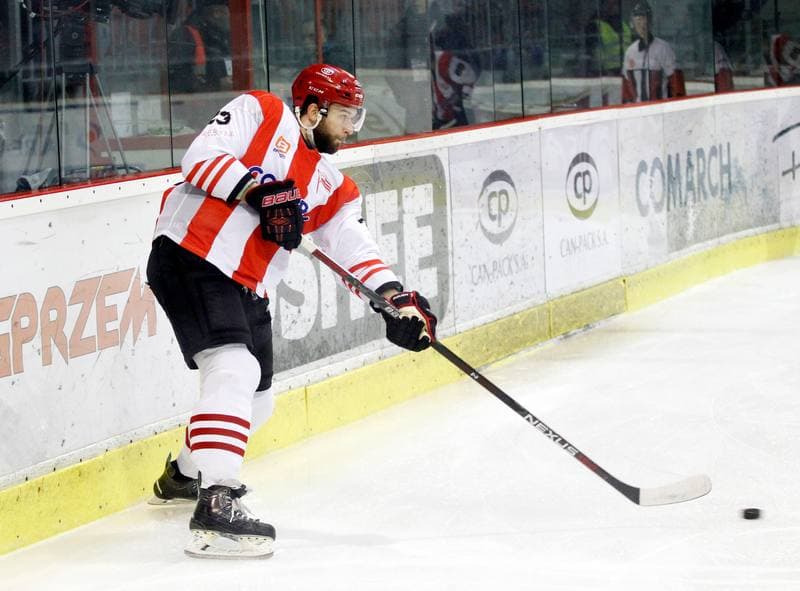 Ice Hockey. Polish Hockey League. Comarch Cracovia - GKS Tychy. 22.03.2016