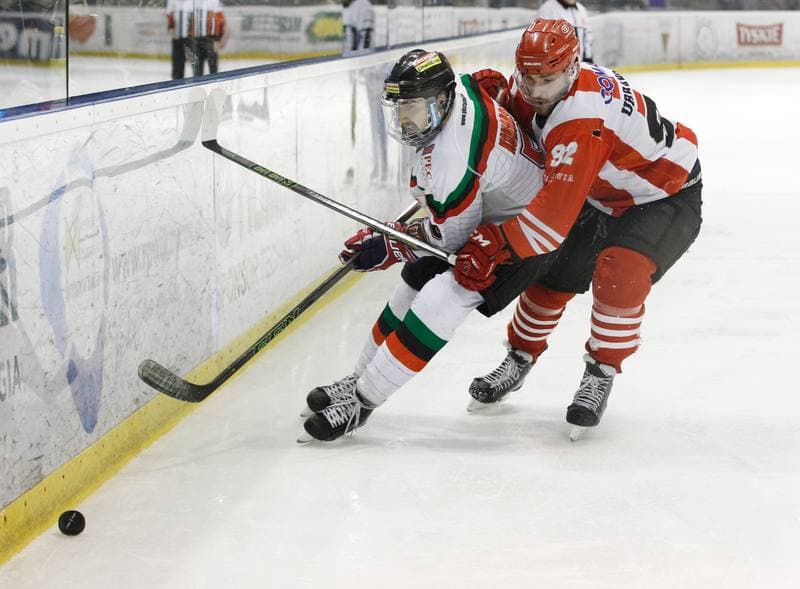 Ice Hockey. Polish Hockey League. GKS Tychy - Comarch Cracovia. 24.03.2016