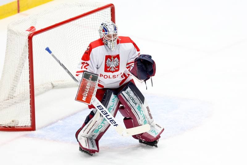Ice Hockey. Olympic Qualification. Poland - Estonia. 08.02.2024
