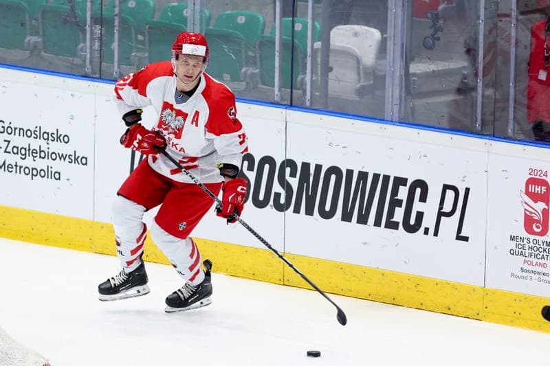 Ice Hockey. Olympic Qualification. Poland - Estonia. 08.02.2024