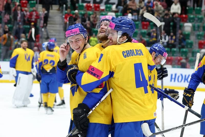 Ice Hockey. Olympic Qualification. Poland - Ukraine. 09.02.2024