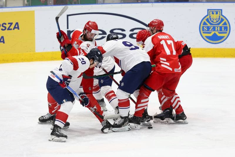 Ice Hockey. Olympic Qualification. Korea - Poland. 11.02.2024