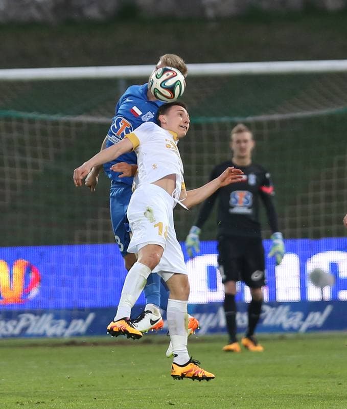Football. Polish Cup. Zaglebie Sosnowiec - Lech Poznan. 05.04.2016