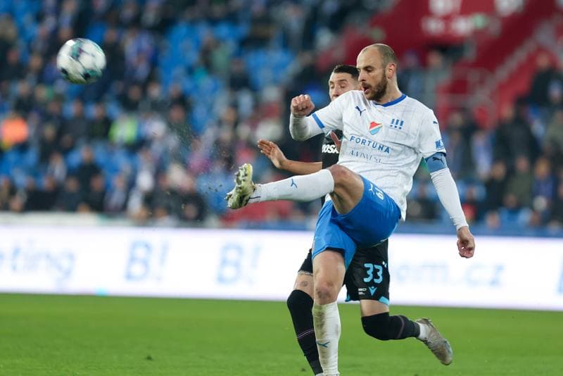 Football. Fortuna:Liga. Banik Ostrava - Viktoria Plzen. 13.02.2024