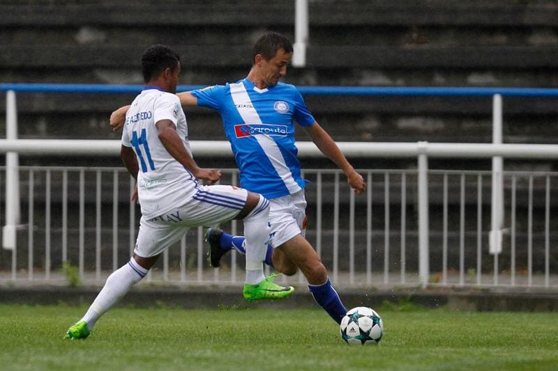 Football. Friendly. MFK Frydek Mistek - Banik Ostrava. 01.09.2017
