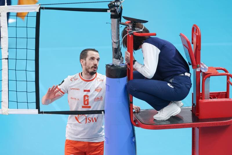 Volleyball. CEV Champions League. Jastrzebski Wegiel - Gas Sales Daiko Piacenza. 28.02.2024