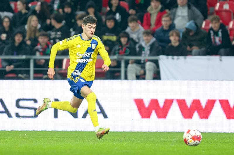 Football. Fortuna I Liga. GKS Tychy - Arka Gdynia. 01.03.2024