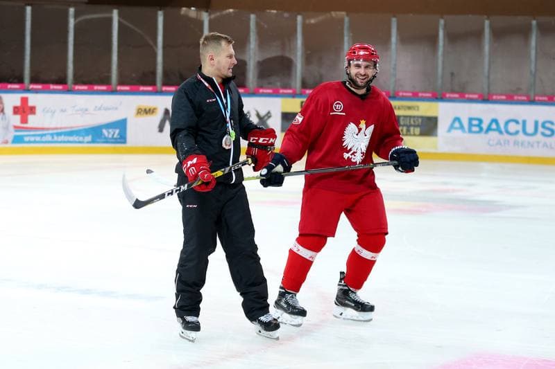 Ice Hockey. Poland national team. Training. 27.09.2017
