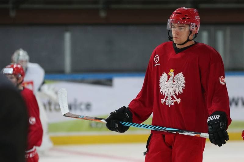 Ice Hockey. Poland national team. Training. 27.09.2017