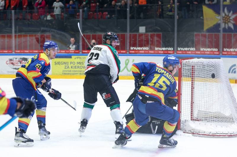 Ice Hockey. Tauron Hokej Liga. GKS Tychy - PZU Podhale Nowy Targ. 01.03.2024