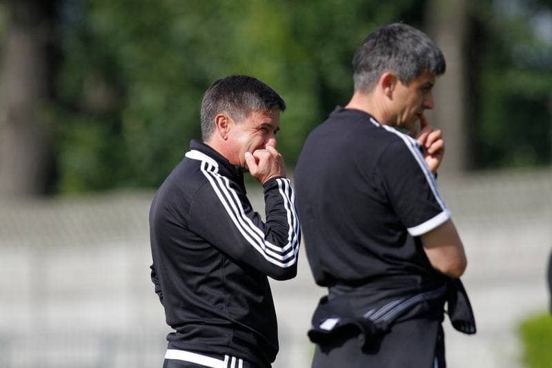 Football. Ruch Chorzow. Training. 09.06.2016