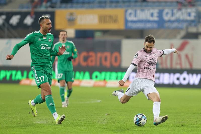 Football. PKO BP Ekstraklasa. Piast Gliwice - Radomiak Radom. 08.03.2024