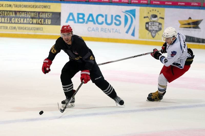 Ice Hockey. Polska Hokej Liga. SMS PZHL Katowice - Comarch Cracovia Krakow. 15.10.2017