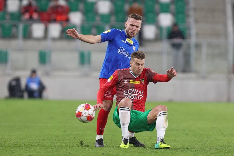 Football. Fortuna I Liga. Zaglebie Sosnowiec - Odra Opole. 10.03.2024