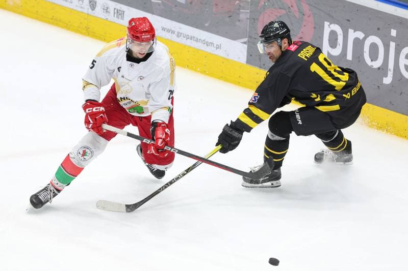 Ice Hockey. Tauron Hokej Liga. Zaglebie Sosnowiec - GKS Katowice. 12.03.2024