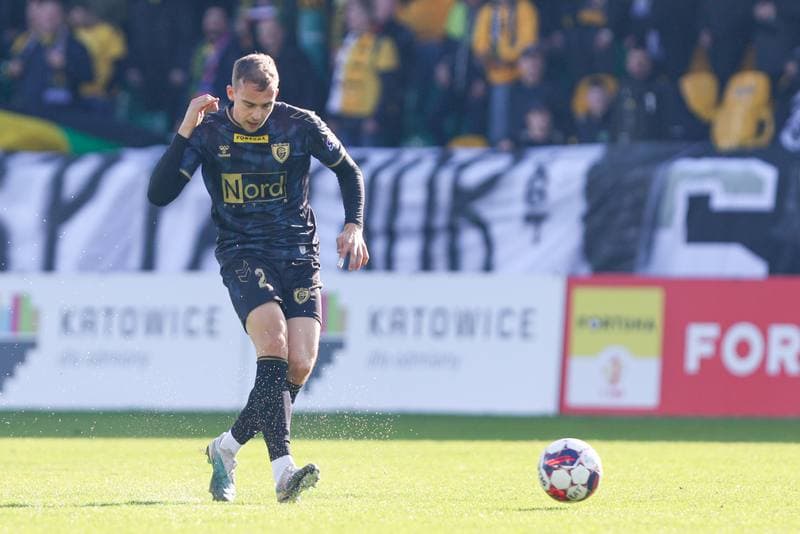 Football. Fortuna I Liga. GKS Katowice - Podbeskidzie Bielsko-Biala. 17.03.2024