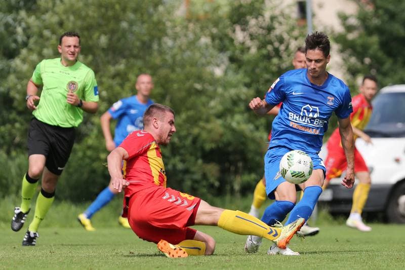 Football. Sparing. Bruk-Bet Termalica Nieciecza - Korona Kielce. 25.06.2016