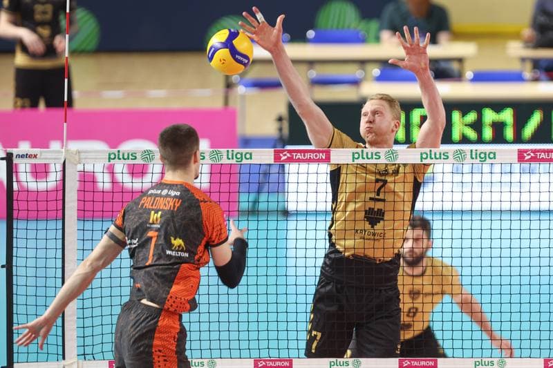 Volleyball. PlusLiga. GKS Katowice - Barkom Kazany Lwow. 28.03.2024