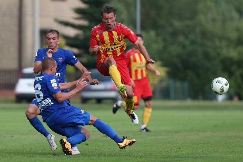 Football. Sparing. Bruk-Bet Termalica Nieciecza - Korona Kielce. 25.06.2016