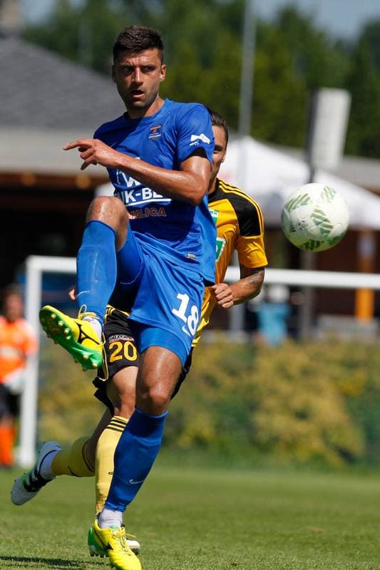 Football. Sparing. Bruk-Bet Termalica Nieciecza - MFK Karvina. 02.07.2016