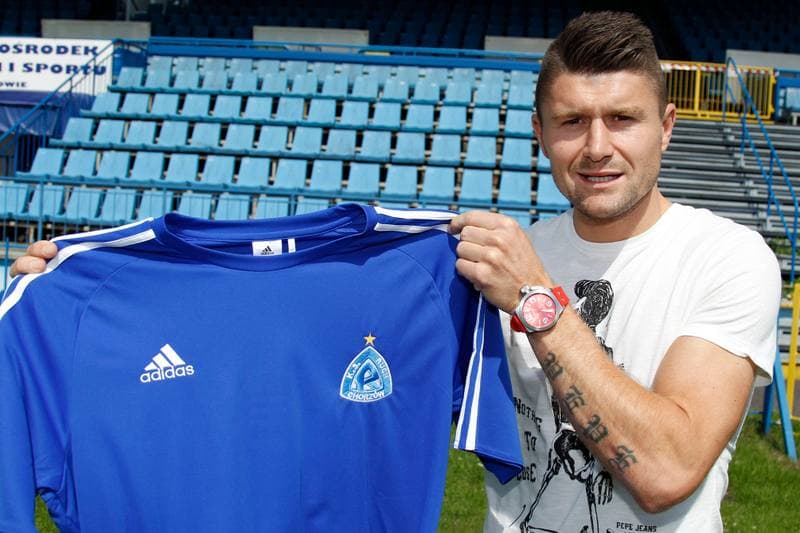 Football. Ruch Chorzow. Press Conference. 05.07.2016