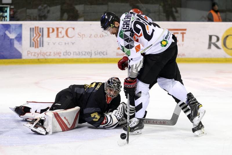 Ice Hockey. Polska Hokej Liga. GKS Tychy - Comarch Cracovia. 25.10.2017