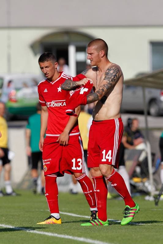 Football. Sparing. MFK Karvina - Wisla Krakow. 05.07.2016
