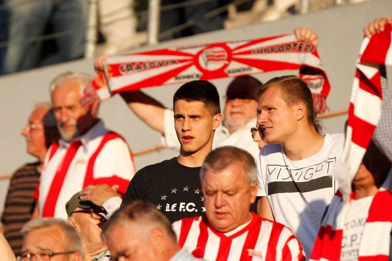 Football. UEFA Europa League. Cracovia Krakow - Shkendija Tetovo. 07.07.2016