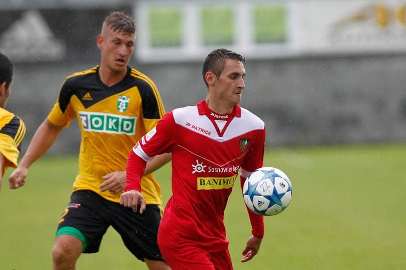 Football. Sparing. MFK Karvina - Zaglebie Sosnowiec. 09.07.2016