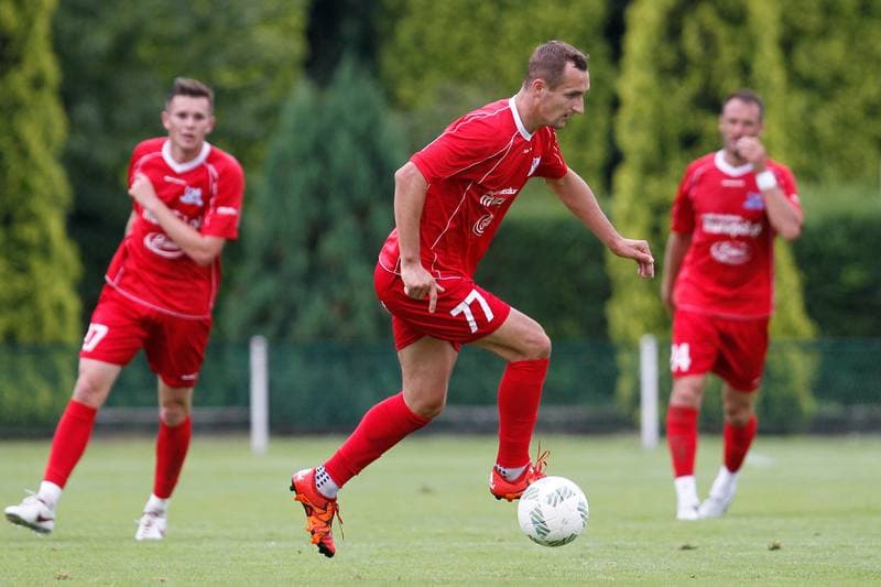Football. Sparing. Podbeskidzie Bielsko-Biala - FK Trinec. 16.07.2016