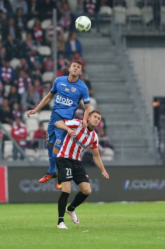 Football. Lotto Ekstraklasa. Cracovia Krakow - Piast Gliwice. 17.07.2016