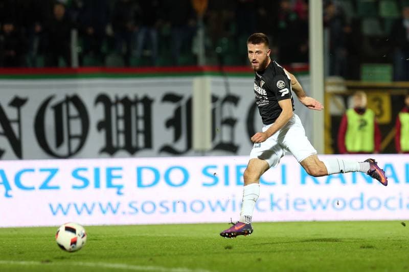 Football. Nice I Liga. Zaglebie Sosnowiec - Ruch Chorzow. 03.11.2017