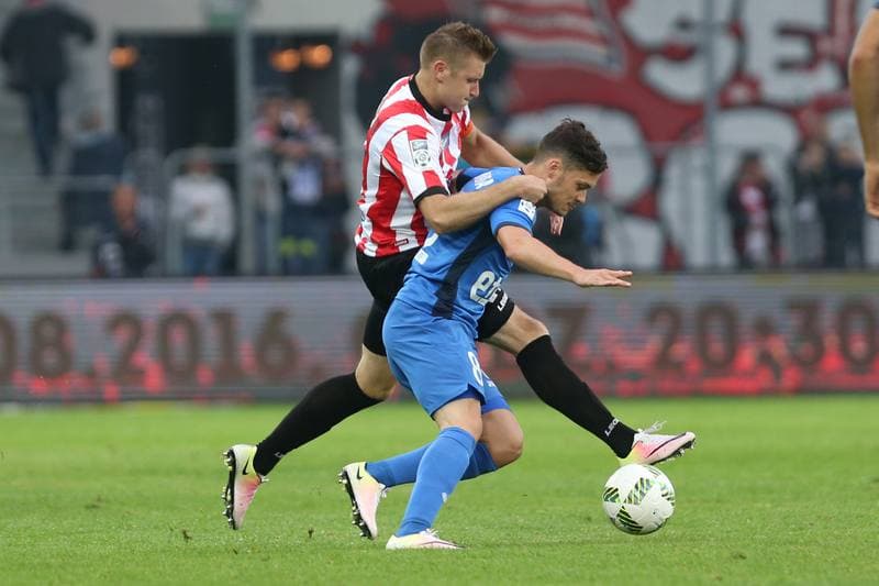 Football. Lotto Ekstraklasa. Cracovia Krakow - Piast Gliwice. 17.07.2016
