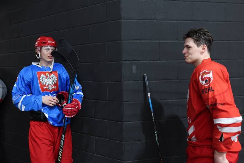 Ice Hockey. Poland national team. Training. 17.04.2024
