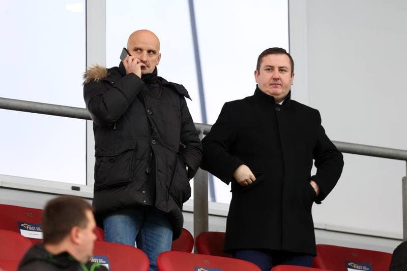 Football. Lotto Ekstraklasa. Piast Gliwice - Cracovia Krakow. 18.11.2017