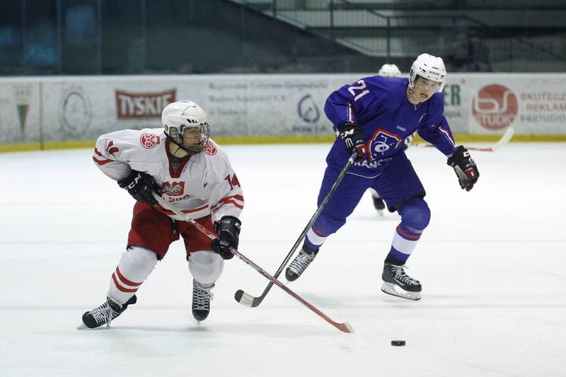 Ice Hockey. Friendly Match. Poland U20 - France U20. 06.08.2016