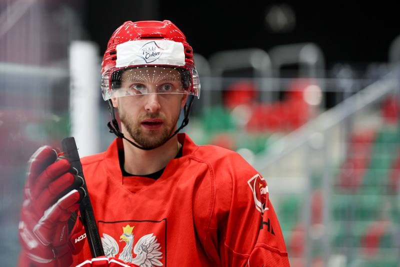 Ice Hockey. Poland national team. Training. 30.04.2024