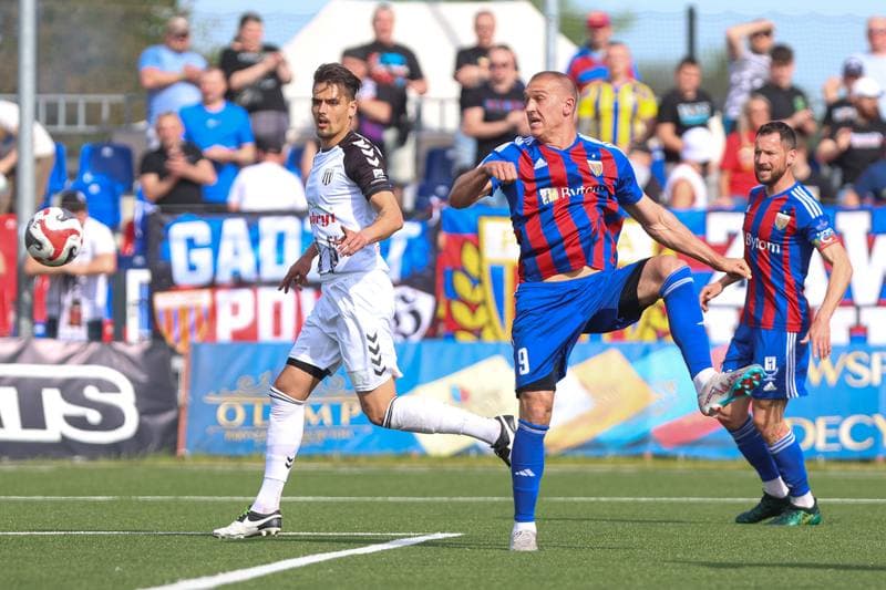 Football. II Liga. Polonia Bytom - Sandecja Nowy Sacz. 03.05.2024