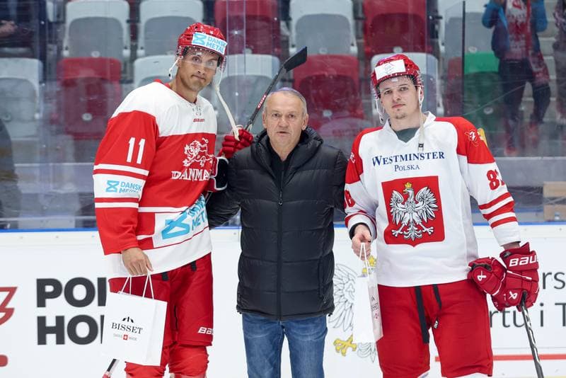 Ice Hockey. Friendly Match. Poland - Denmark. 07.05.2024