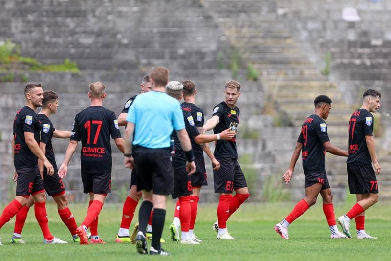 Football. Sparing. Polonia Bytom - Piast Gliwice. 22.06.2024