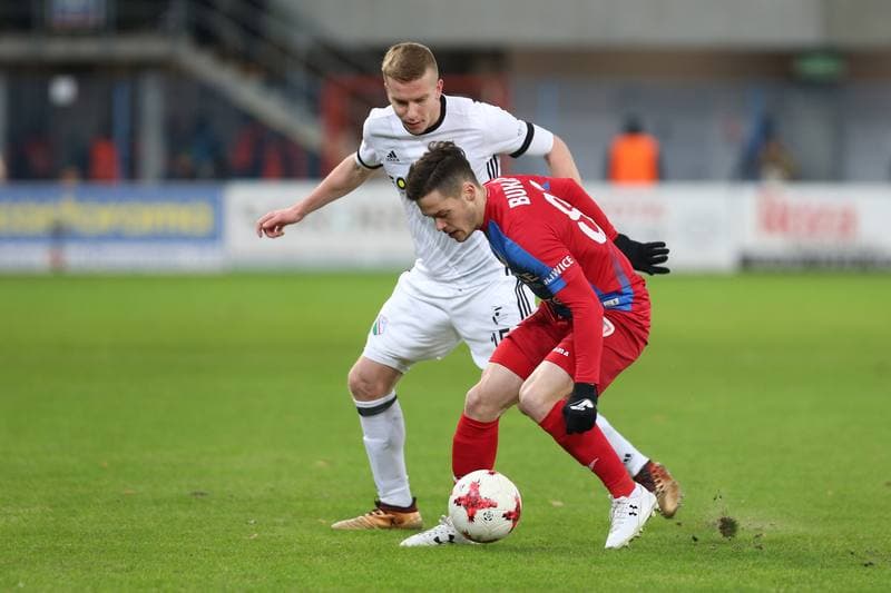 Football. Lotto Ekstraklasa. Piast Gliwice - Legia Warsaw. 12.12.2017