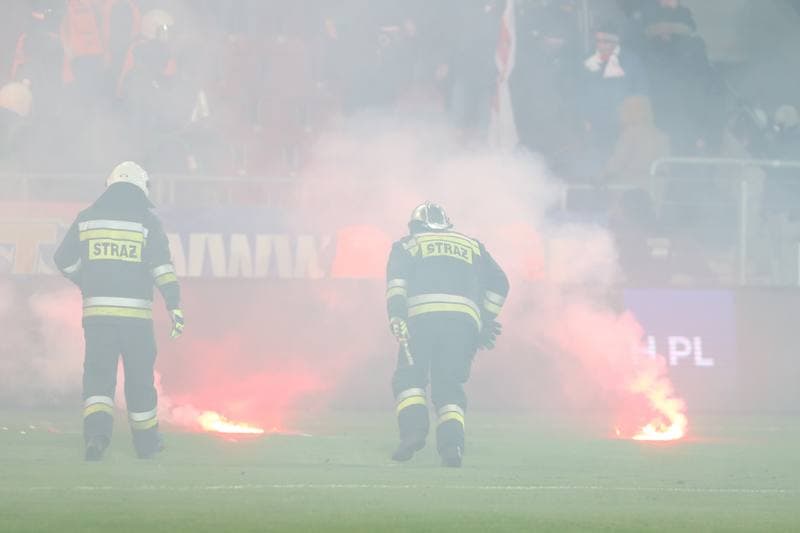 Football. Lotto Ekstraklasa. Cracovia Krakow - Wisla Krakow. 13.12.2017